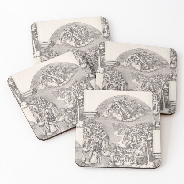 Item preview, The Last Judgement Renaissance Engraving designed and sold by artofuniverse.