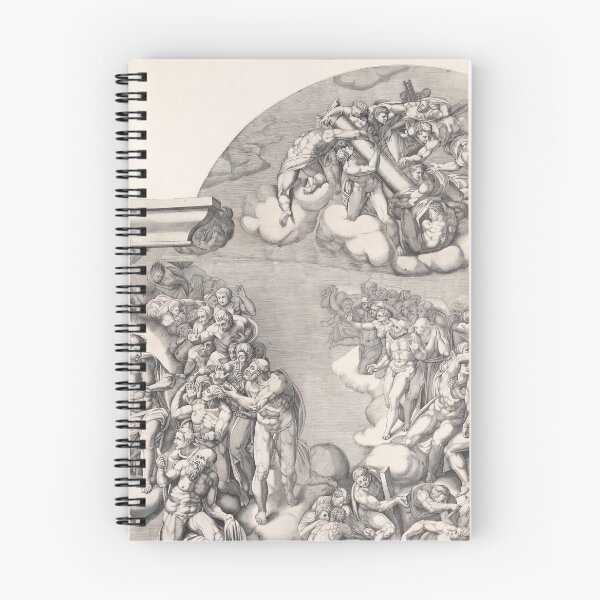 Item preview, The Last Judgement Renaissance Engraving designed and sold by artofuniverse.