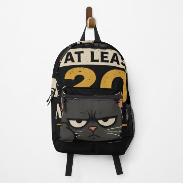 Item preview, Grumpy Black Cat Whispering Curses designed and sold by Linework Studio.