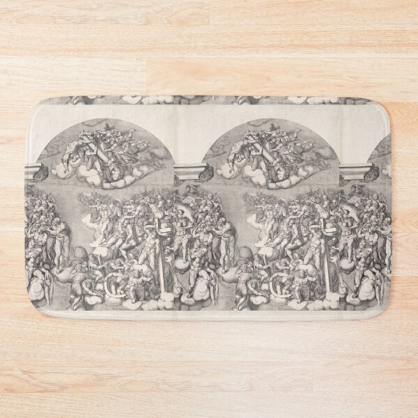 Item preview, The Last Judgement Renaissance Engraving designed and sold by artofuniverse.