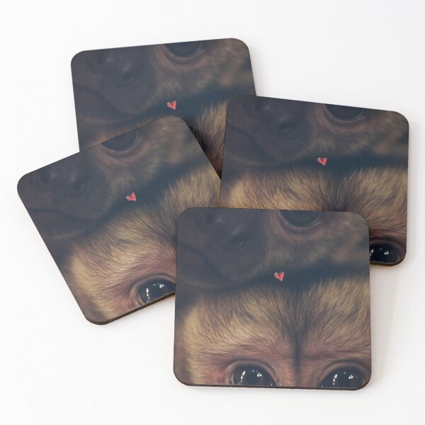 Item preview, Adorable Baby Capuchin Monkeys - Heart & Love Portrait designed and sold by cezzarie.