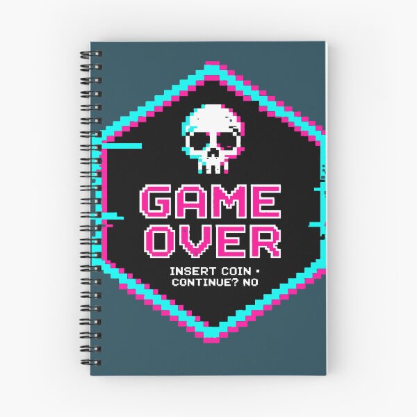 Item preview, Game Over Pixel | Glitch Gamer Arcade Design designed and sold by AstronautMerch.