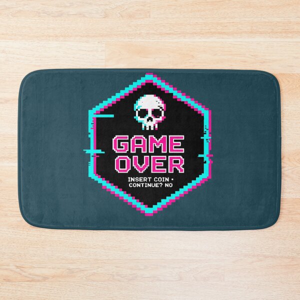 Item preview, Game Over Pixel | Glitch Gamer Arcade Design designed and sold by AstronautMerch.