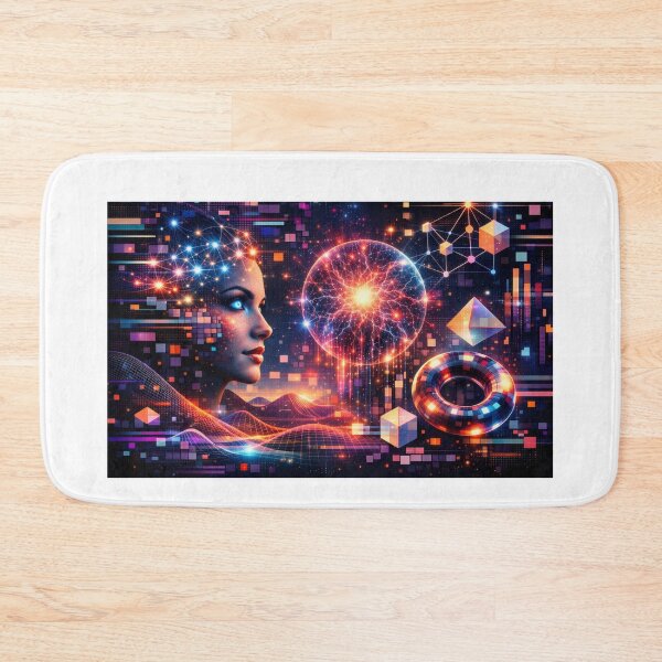Item preview, Abstract for Tach-savvy intrigued by surreal visuals Glitch Art designed and sold by getprocured.