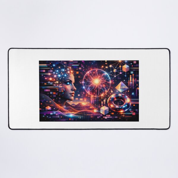 Item preview, Abstract for Tach-savvy intrigued by surreal visuals Glitch Art designed and sold by getprocured.