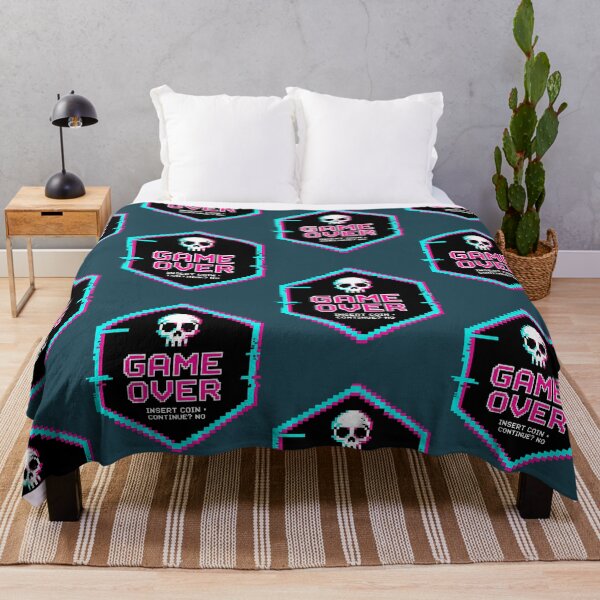 Item preview, Game Over Pixel | Glitch Gamer Arcade Design designed and sold by AstronautMerch.