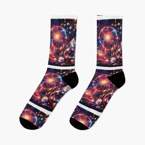 Item preview, Abstract for Tach-savvy intrigued by surreal visuals Glitch Art designed and sold by getprocured.