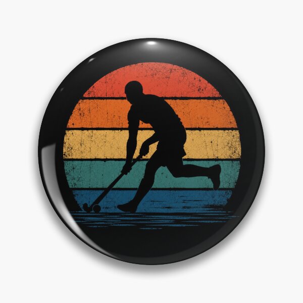 Item preview, Retro Vintage Field Hockey Player  designed and sold by Moizento.