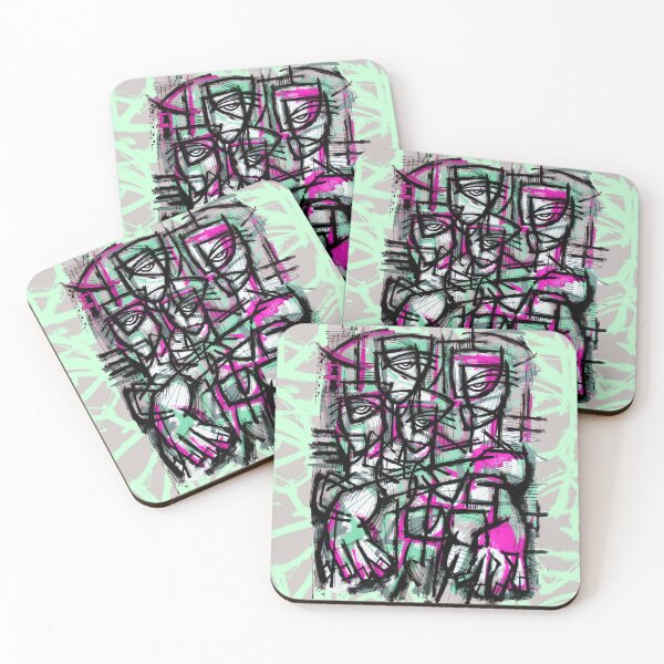 Item preview, 4 WOMEN: GEOMETRY OF TENSION designed and sold by supernikol.