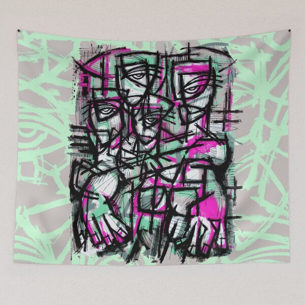 Item preview, 4 WOMEN: GEOMETRY OF TENSION designed and sold by supernikol.