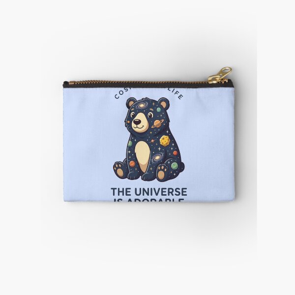 Item preview, Cosmic Wildlife Bear The Universe Is Adorable Galaxy Art designed and sold by Amir Faysal.