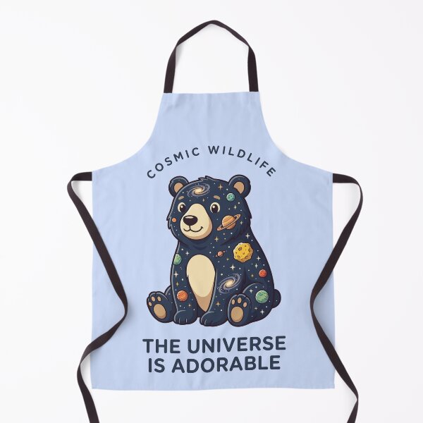 Item preview, Cosmic Wildlife Bear The Universe Is Adorable Galaxy Art designed and sold by Amir Faysal.