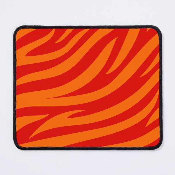 Item preview, Modern Graphic Zebra Print Pattern | Red & Orange designed and sold by Frohyou.