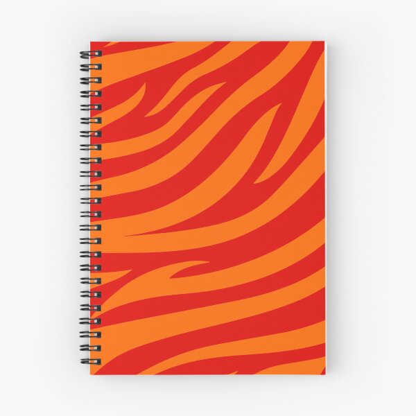 Item preview, Modern Graphic Zebra Print Pattern | Red & Orange designed and sold by Frohyou.