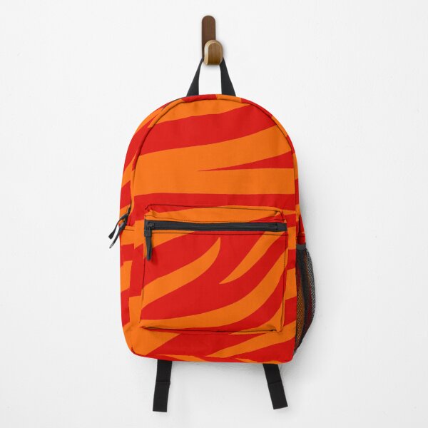 Item preview, Modern Graphic Zebra Print Pattern | Red & Orange designed and sold by Frohyou.