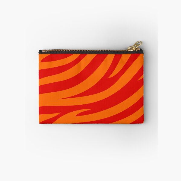 Item preview, Modern Graphic Zebra Print Pattern | Red & Orange designed and sold by Frohyou.