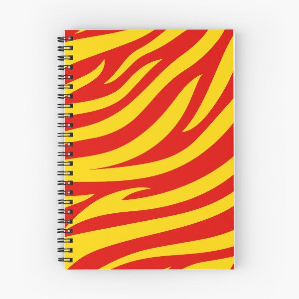 Item preview, Modern Graphic Zebra Print Pattern | Red & Yellow designed and sold by Frohyou.