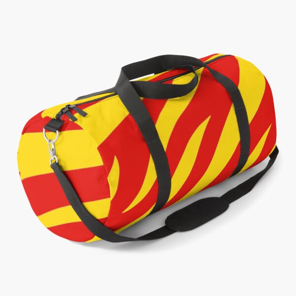 Item preview, Modern Graphic Zebra Print Pattern | Red & Yellow designed and sold by Frohyou.