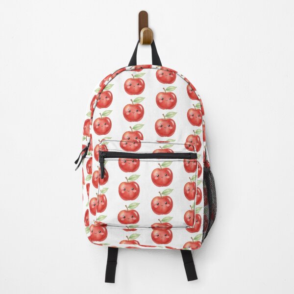 Item preview, Cute Watercolor Red Apple Kawaii Fruit Graphic designed and sold by Vision Crafted.