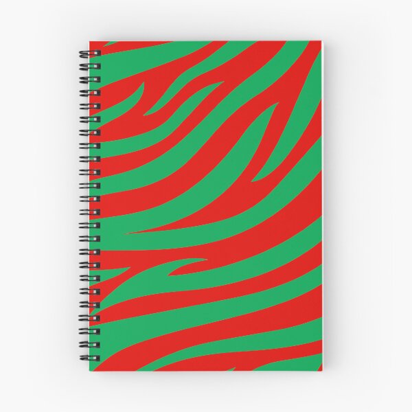 Item preview, Modern Graphic Zebra Print Pattern | Red & Green designed and sold by Frohyou.