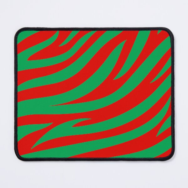 Item preview, Modern Graphic Zebra Print Pattern | Red & Green designed and sold by Frohyou.