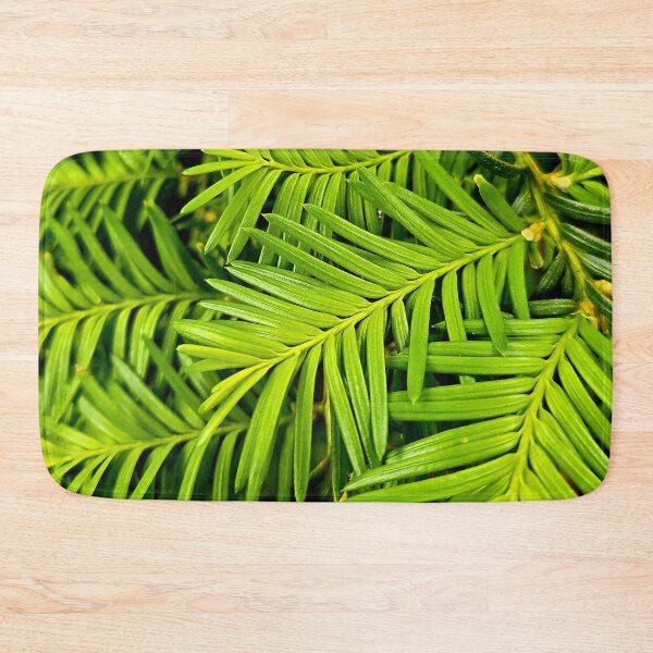 Item preview, Fresh Green Yew Needles Nature Photo designed and sold by NikaNavi.