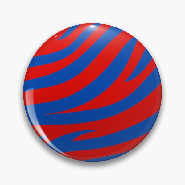 Artikelvorschau, Modernes Zebra-Print-Muster | Rot & Blau entworfen und verkauft von Frohyou.