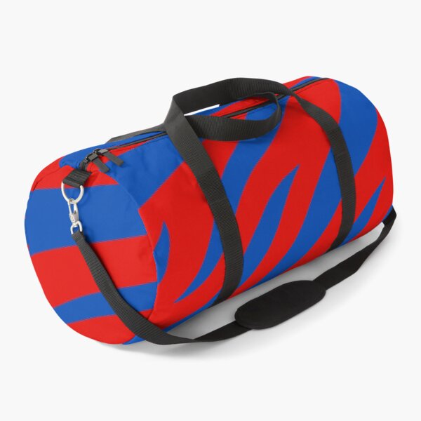 Item preview, Modern Graphic Zebra Print Pattern | Red & Blue designed and sold by Frohyou.