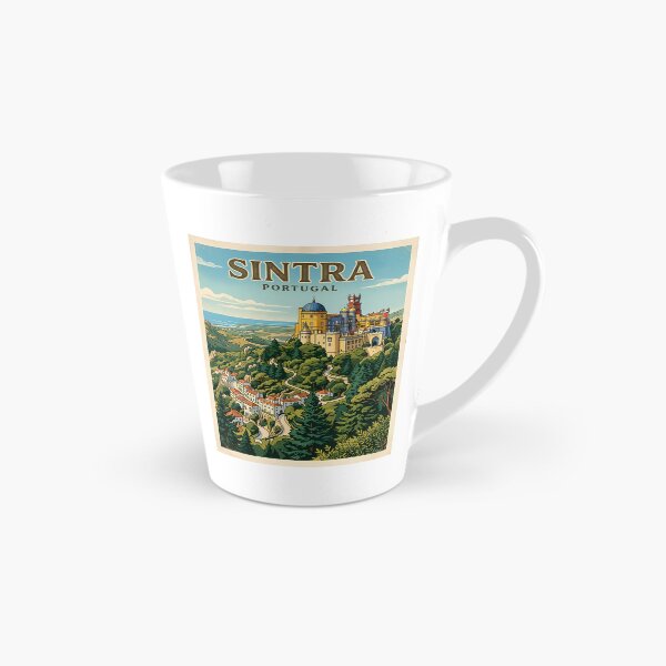 Item preview, Sintra Portugal Vintage Travel Poster designed and sold by Ar0undTheW0rld.