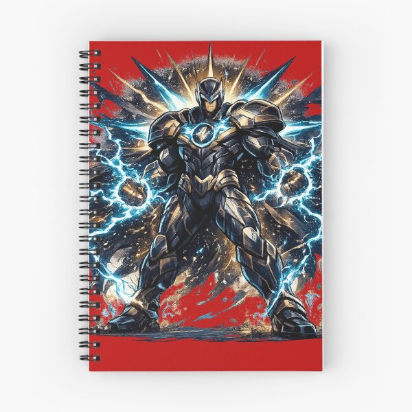 Item preview, Electric Gold Armor Warrior Lightning Energy Hero designed and sold by irfanshikh.