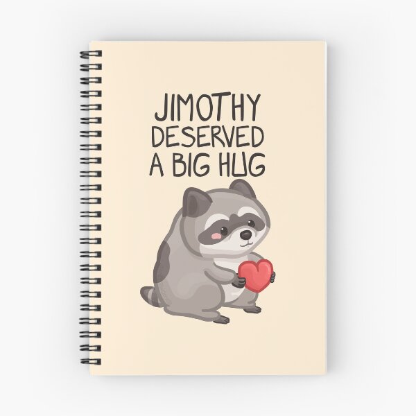 Item preview, Jimothy Deserved a Big Hug Dark Font Version designed and sold by Khotekmei.