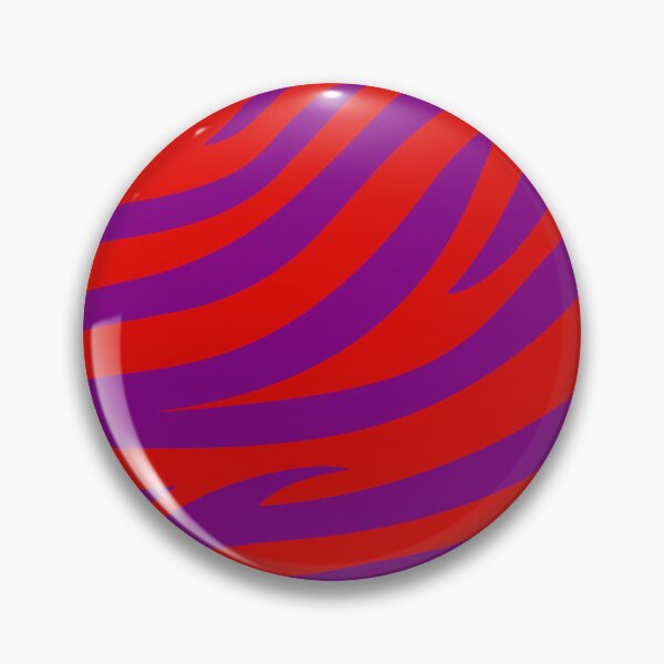 Item preview, Modern Graphic Zebra Print Pattern | Red & Purple designed and sold by Frohyou.