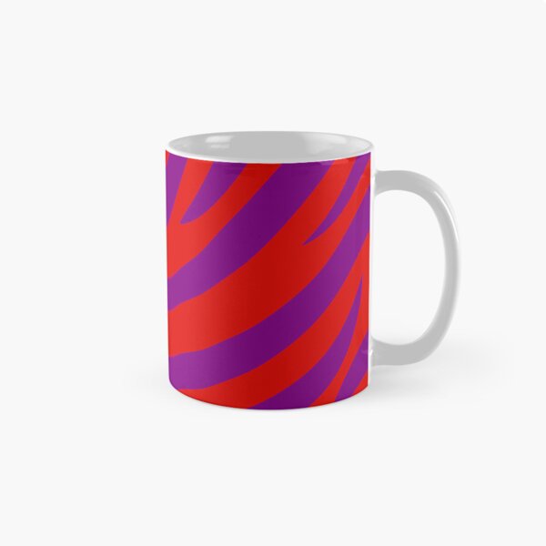 Item preview, Modern Graphic Zebra Print Pattern | Red & Purple designed and sold by Frohyou.