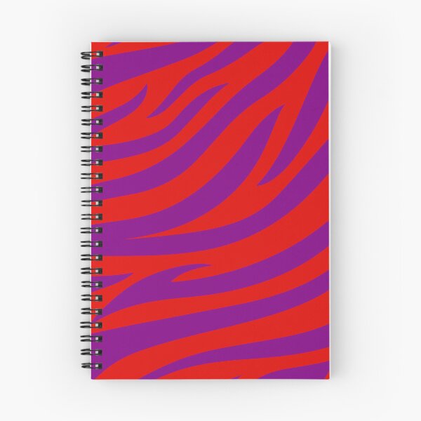 Item preview, Modern Graphic Zebra Print Pattern | Red & Purple designed and sold by Frohyou.