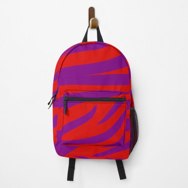 Item preview, Modern Graphic Zebra Print Pattern | Red & Purple designed and sold by Frohyou.