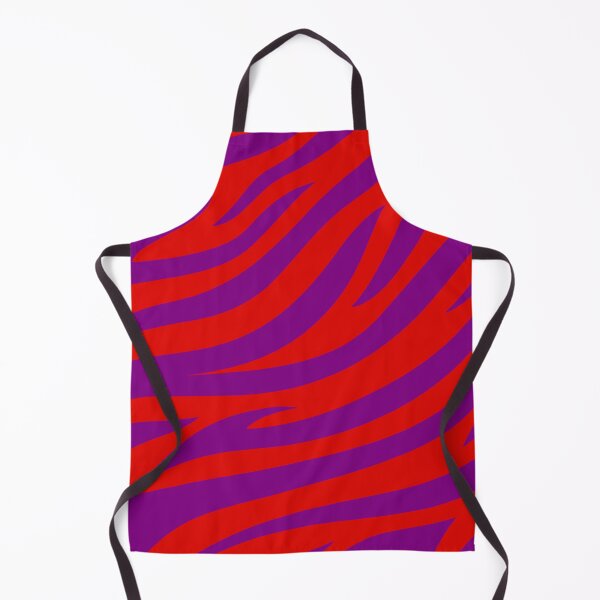 Item preview, Modern Graphic Zebra Print Pattern | Red & Purple designed and sold by Frohyou.