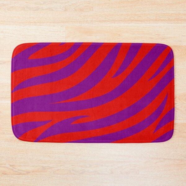 Item preview, Modern Graphic Zebra Print Pattern | Red & Purple designed and sold by Frohyou.