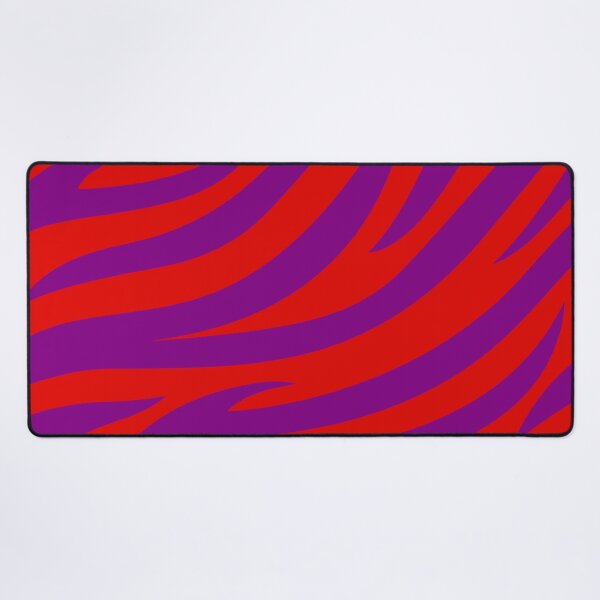 Item preview, Modern Graphic Zebra Print Pattern | Red & Purple designed and sold by Frohyou.