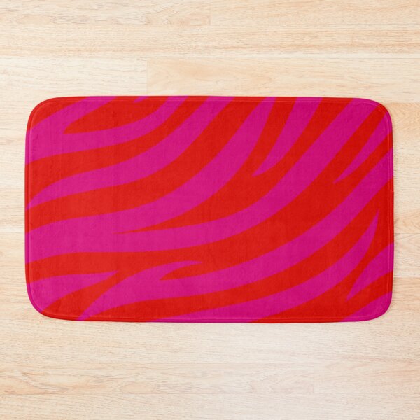 Item preview, Modern Graphic Zebra Print Pattern | Red & Pink designed and sold by Frohyou.