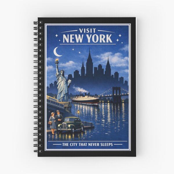 Item preview, Visit New York designed and sold by RetroPosterArt.