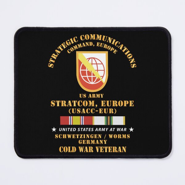 Item preview, Army - SSI, USA STRATCOM, EUR - SSI, Schwetzingen-Worms, Germany w COLD SVC X 300 designed and sold by Military Insignia Products.