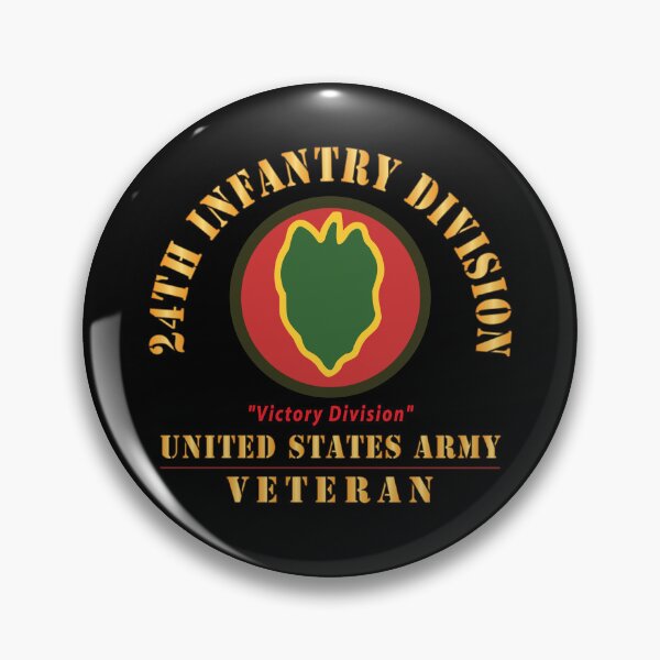 Item preview, Army - SSI - 24th Infantry Division  - Victory Division - US Army Veteran X 300 designed and sold by Military Insignia Products.