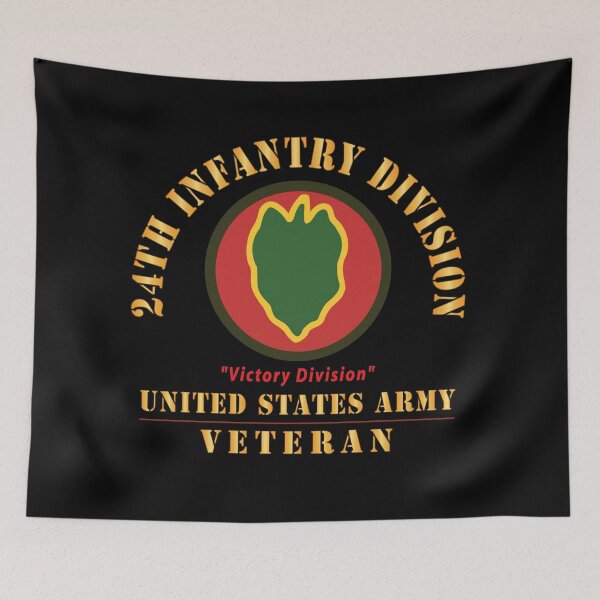 Item preview, Army - SSI - 24th Infantry Division  - Victory Division - US Army Veteran X 300 designed and sold by Military Insignia Products.