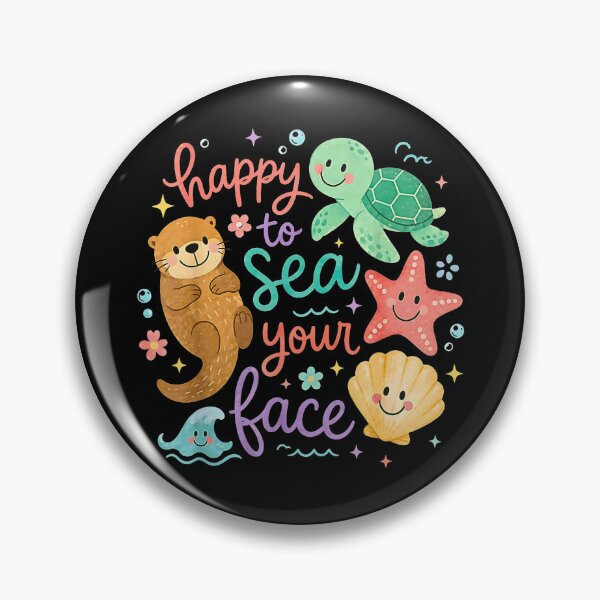 Item preview, Happy To Sea Your Face Back to School Ocean designed and sold by Rahamkshop.
