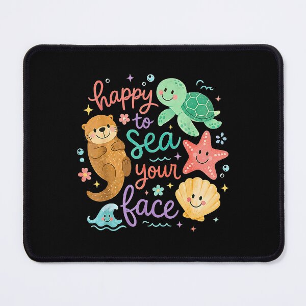 Item preview, Happy To Sea Your Face Back to School Ocean designed and sold by Rahamkshop.