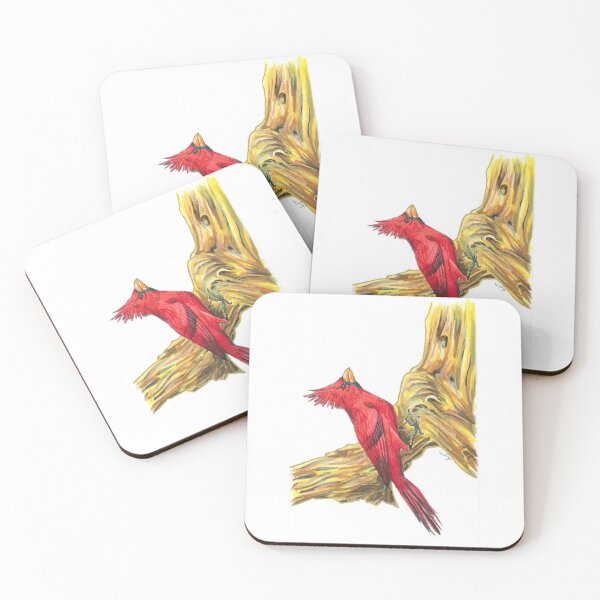Item preview, northern Cardinal designed and sold by Found Familiar Arts.