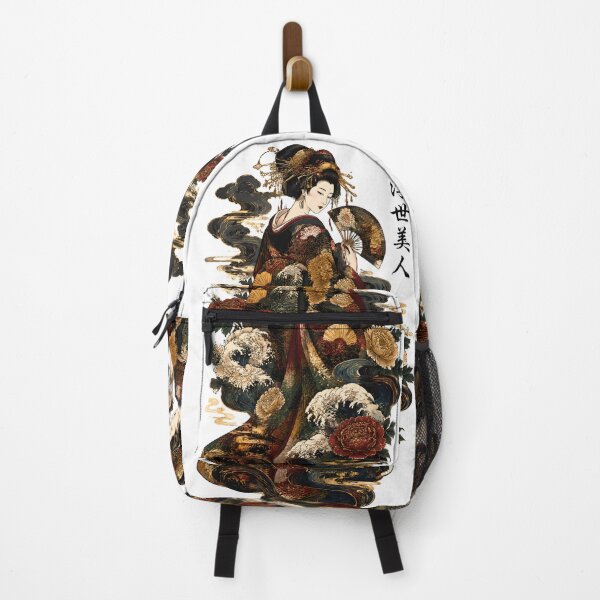Item preview, Geisha of the Floating World – Elegant Japanese Ukiyo-e Art designed and sold by kaxymax.
