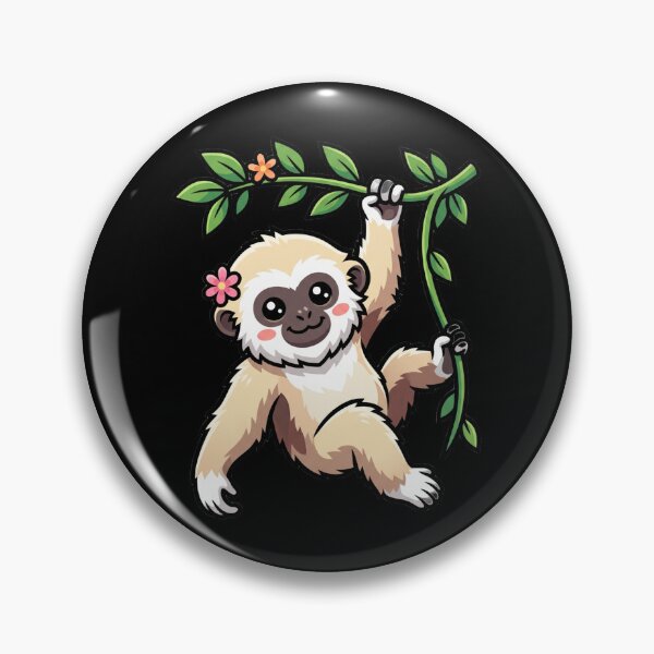 Item preview, Lar Gibbon Kawaii  designed and sold by redsharkuk.
