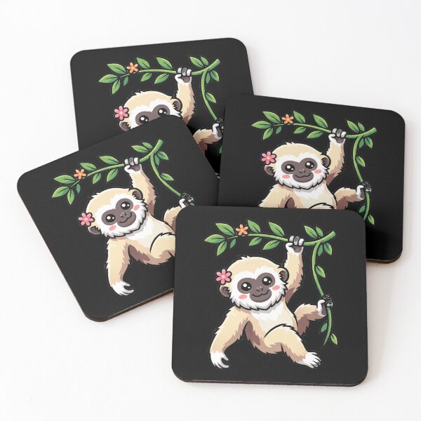 Item preview, Lar Gibbon Kawaii  designed and sold by redsharkuk.