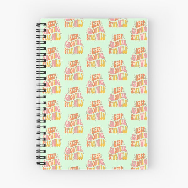 Item preview, Keep Growing Stay Wild Boho Retro designed and sold by creativerooney.